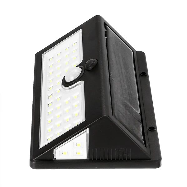 

44 led solar power wall light security outdoor garden motion activated yard lamp