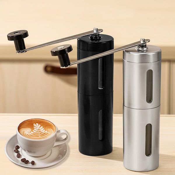 

manual coffee grinders grinder handmade bean ceramic burr mill stainless steel mills kitchen tools