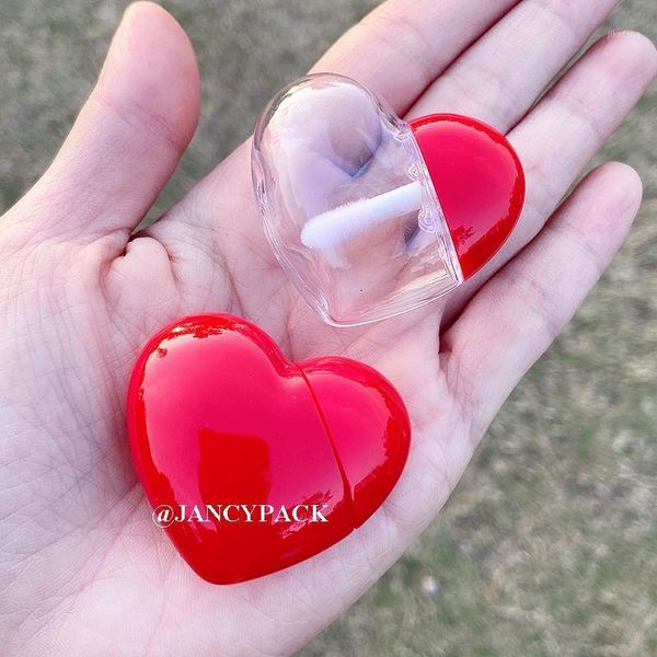 

storage bottles & jars 5ml cute love heart shaped empty lip gloss container diy tubes bottle cosmetic tool makeup organizer
