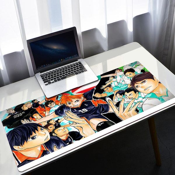 

mouse pads & wrist rests haikyuu gamer pad speed gaming computer xl keyboard xxl accessories extended table large mousepad anime desk mats