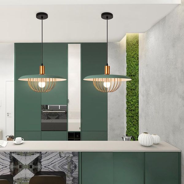 

pendant lamps chinese style birdcage restaurant chandelier modern minimalist bedroom retro hanging light fixture indoor lighting
