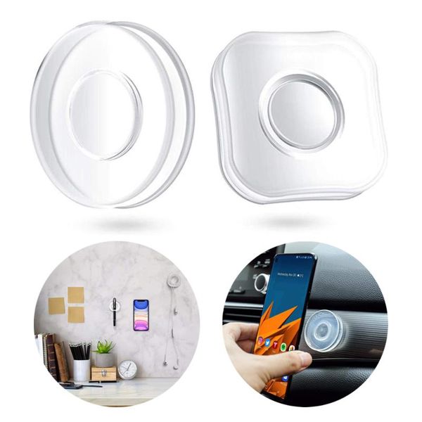 

cell phone mounts & holders untoom magic nano sticker car holder mount mini wall desk sticky universal washable gel pad traceless stickers