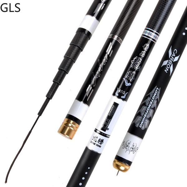 

2.7m-6.3m fishing rods carbon fiber rod carp hand pole stream tackle boat