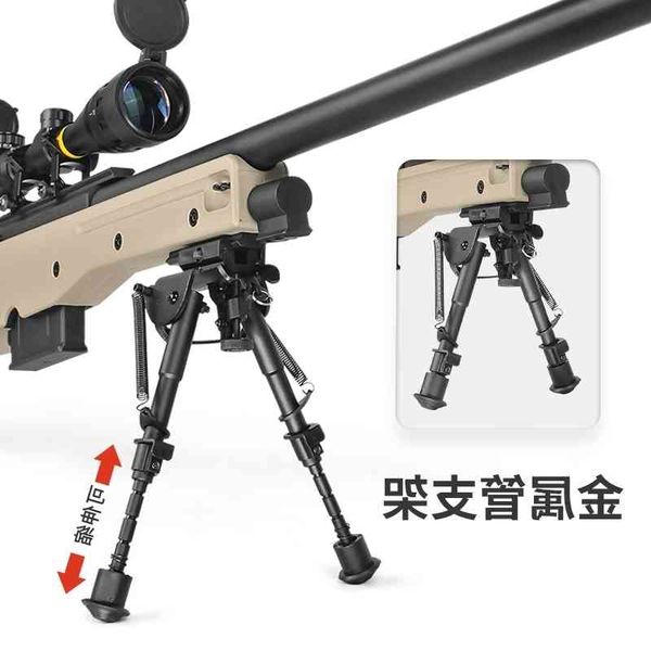 

23jieying awm explosive modified pull bolt shell throwing soft bullet alloy model boy eating chicken game sniper toy gun