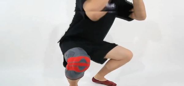 

elbow & knee pads yibish athletics gel force sleeve#hx-34, Black;gray