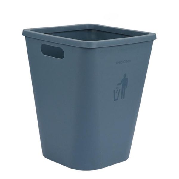 

waste bins 1pc household trash container square storage basket nordic home can