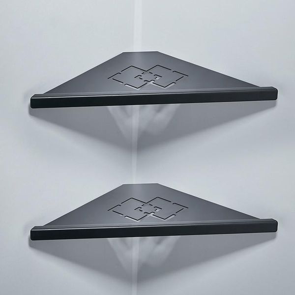 

bathroom shelves black stainless steel 304 wall shower shampoo rack accessories storage wy120905