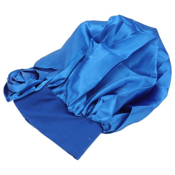 

wall stickers 1pc satin nightcap hair care bonnet wide-brimmed for