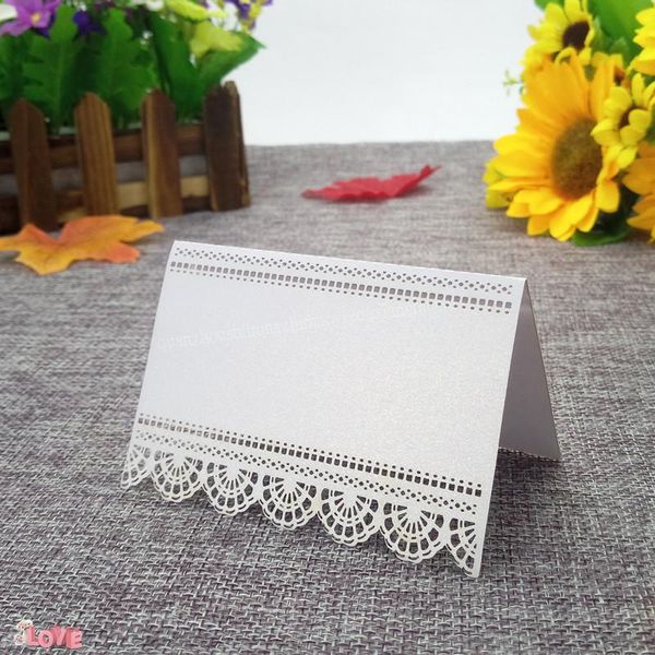

greeting cards table laser cut paper vine seat for wedding party favors decoration name place 100pcs 5z