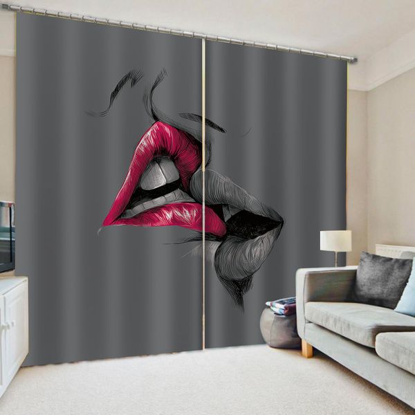 

drapes cortinas romantic grey curtain bedding room office decoration curtains