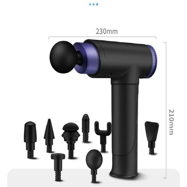 

sports massage gun for deep tissue lcd sore muscle fascia handheld