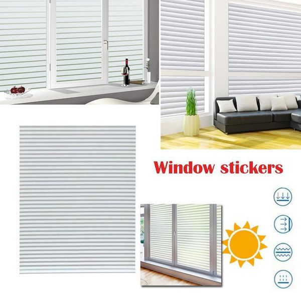 

window stickers 60*100cm office home & living sun shade film static sticker no glue decorative
