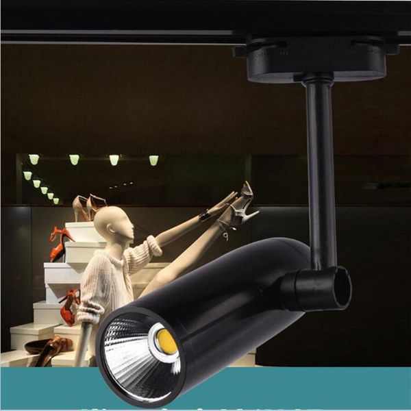 

led track light clothing store tracking spot lighting high bright for chandelier ac85~265v ce rohs dhl ups lights