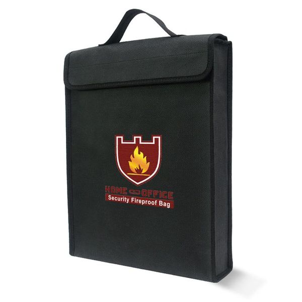 

storage bags fire proof pouch money document safe bag resistant material