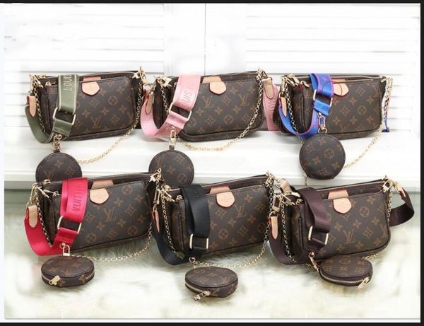 

gglvlouisvitton yslvutton 1-21 3 piece set shoulder bags women handbags lady evening bag purse tote female cosmetic
