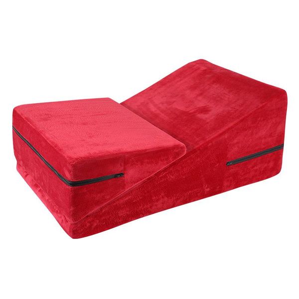 

sofa love chair elastic sponge fun triangle pillow bed couples game auxiliary toy products posture mat cushion/decorative