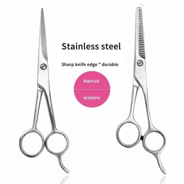 

hair scissors professional salon cutting+thinning barber shears hairdressing set