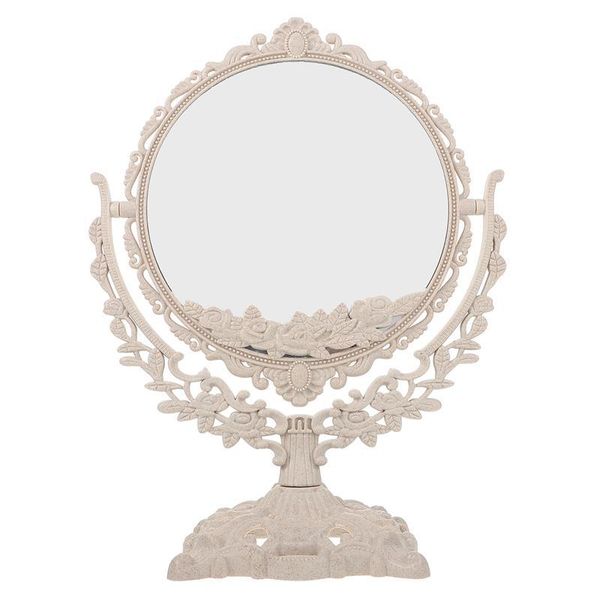 

compact mirrors 1pc european style retro pattern mirror deskbeauty makeup cosmetic