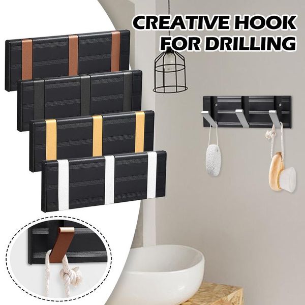 

hooks & rails creative invisible hook space aluminum entryway hanging hidden key coat holder cap hanger home decoration wall