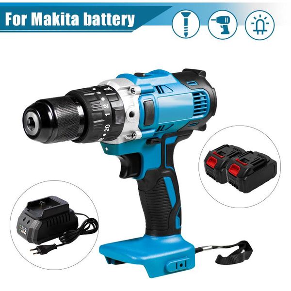 

professiona electric drills 18v-21v 95 n.m 13mm chuck lithium battery brushless cordless percussion drill hammer screwdriver wrench
