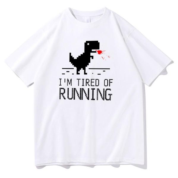 

men's t-shirts frontend programmer shirt chrome dino geek hacker coder gift web developer tshirt mens cotton tee it present husband boy, White;black