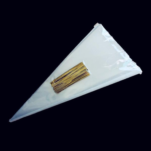 

gift wrap organza pouches decor chocolate sweet popcorn candy bags halloween christmas cone wrapping supplies