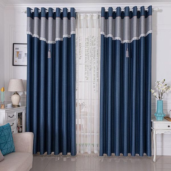 

curtain & drapes window curtains shading finished bedroom living room soundproof sunscreen color matching