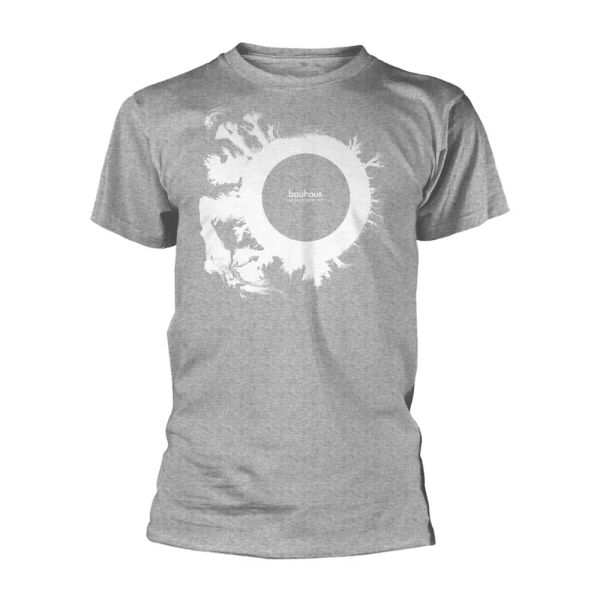 

grey bauhaus sky's gone out licensed men t-shirt, White;black