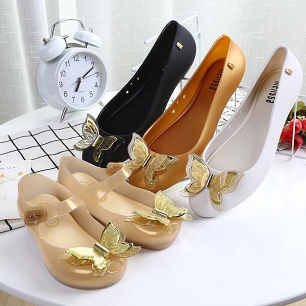

sandals 2021 three-dimensional bowknot beach anti-slip female summer leisure jelly women's shoes shw064, Black