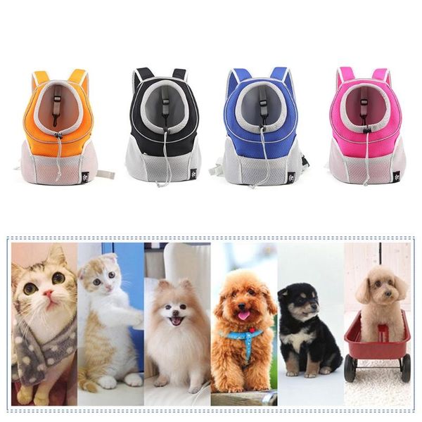 

cat carriers,crates & houses pet backpack large space breathable thicken open behind multicolor foldable dogs/cats outing pets acces