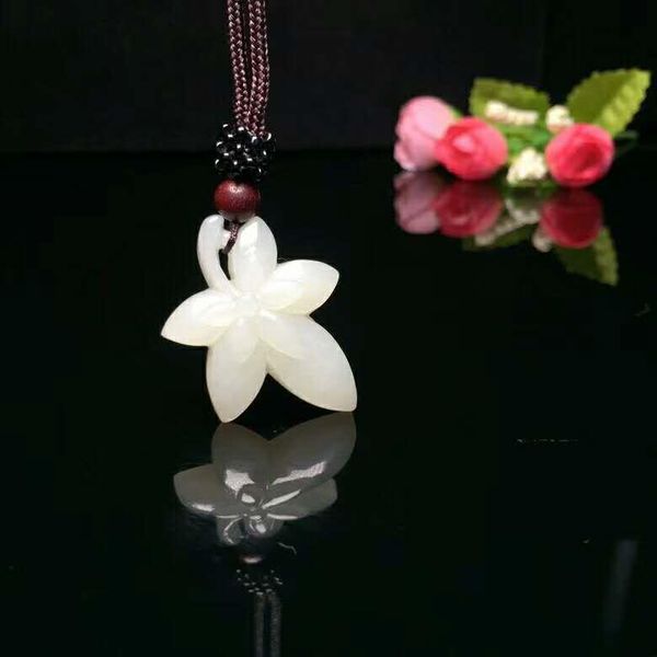 

lockets h82#hetian jade pendant, Silver