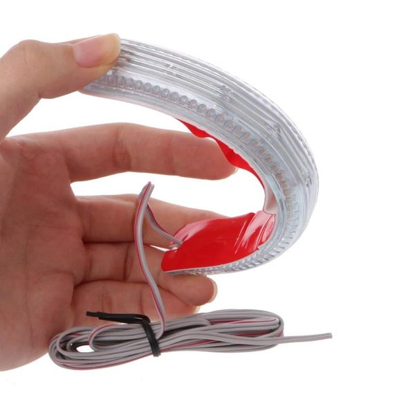 

emergency lights m2ed 1 pair 12v car auto 9 amber led side door mirror soft turn signal light universal