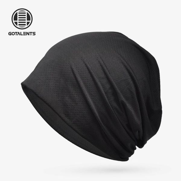 

beanies wholesale 12pcs outdoor sports hat men's women's thin quick dry hoods