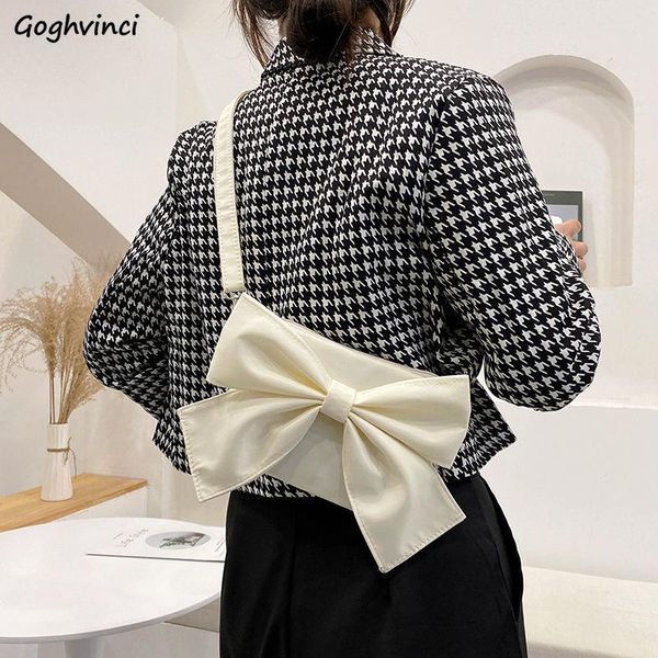 

women shoulder bags bow designer cross-body canvas flaps sweet ladies cute all-match handbags zipper leisure shopping hand bag