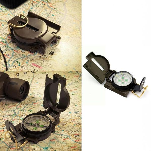 

outdoor gadgets 1 pcs multifunctional portable compass folding camping hiking n0g0