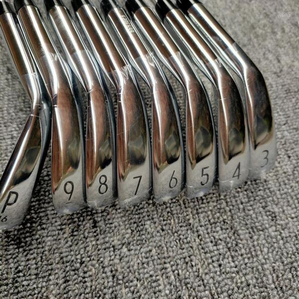 

golf clubs irons 3-9p regular/stiff steel/graphite shafts including headcovers complete set of1