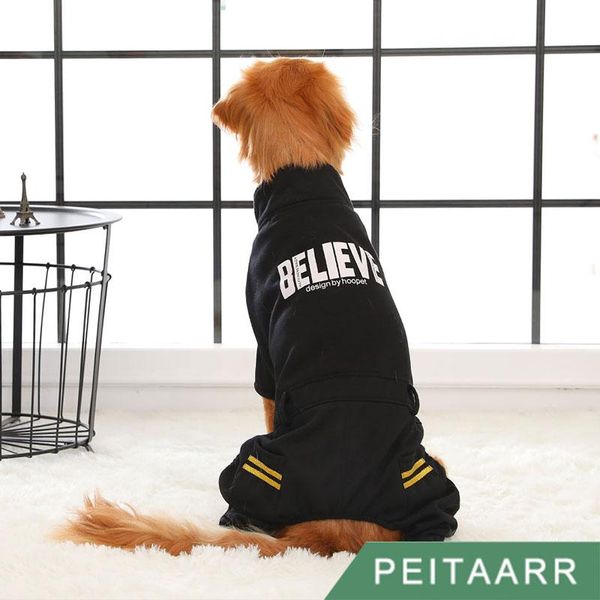 

dog apparel [peitaarr]pet supplies pet clothing clothes cotton autumn and winter warmth windproof coldproof uniform costume