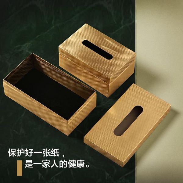 

tissue boxes & napkins stand container square box nordic retro rose gold creative car holder toilet servilletero by50tb