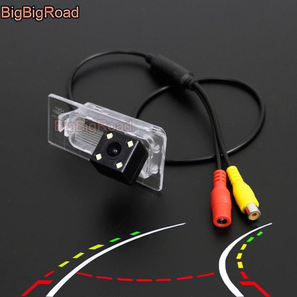 

car rear view cameras& parking sensors bigbigroad intelligent dynamic trajectory tracks ccd backup camera for kia kx3 solaris sedan