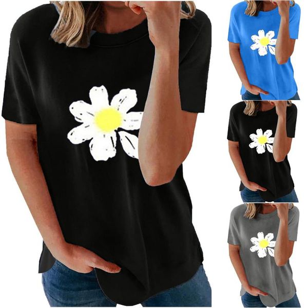 

oversized t shirt women summer tshirt fashion casual short sleeve tee graphic female t-shirt clothes prints loose sho women's, White