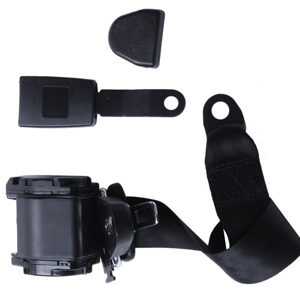 

safety belts & accessories universal self-winding shrink 3-point seat belt lap with car adjuster lock