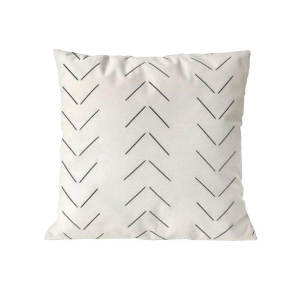 

cushion/decorative pillow 4pcs stripes geometric faux leather case cotton&faux decorative pillowcases sofa cushion throw cover l527