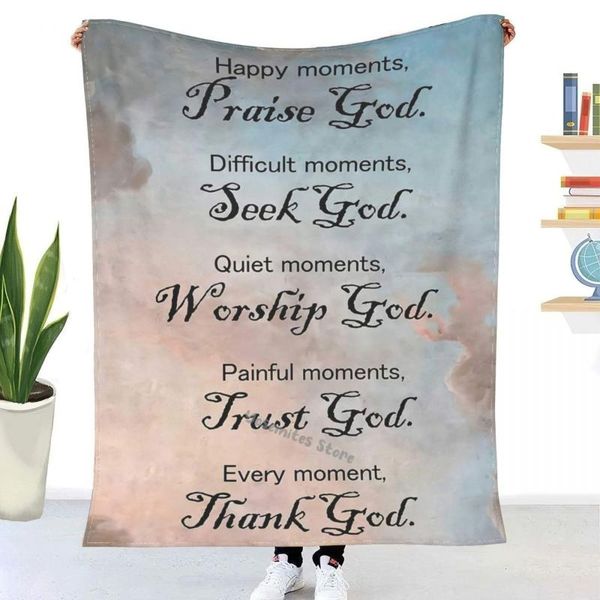 

blankets bible verse inspirational throw blanket sherpa bedding soft