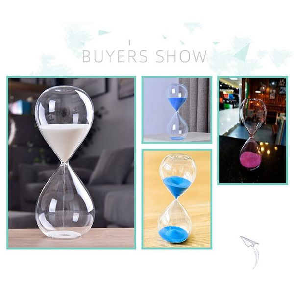 

other clocks & accessories hourglass sand timer improve productivity achieve goals stay focused be more efficient time management tool 5/30