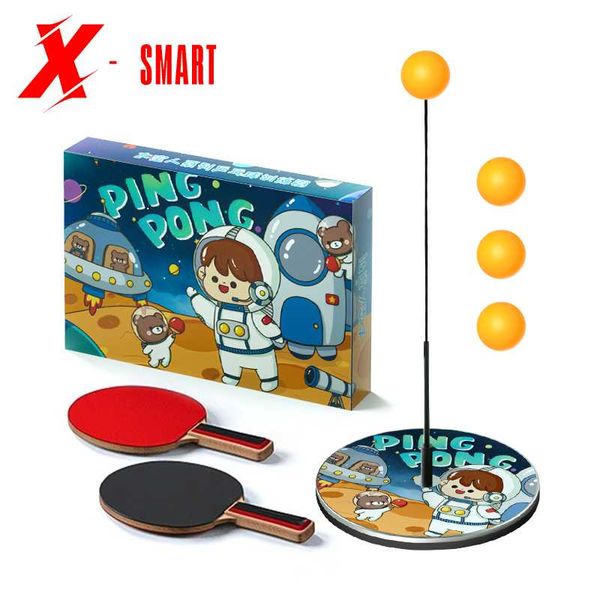 

table tennis trainer tool with elastic soft shaft sports set indoor outdoor exercise accessory pong ball machine training raquets