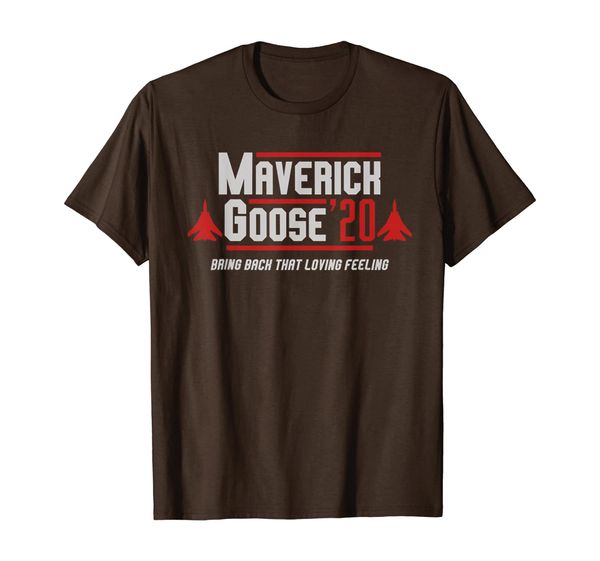 

maverick and goose 2020 presidential election t-shirt, White;black