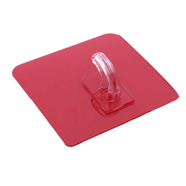 

mats & pads 2/4/6/8/10 pcs anti-skid hooks reusable transparent traceless wall hanging bathroom waterproof adhesive heavy load hook