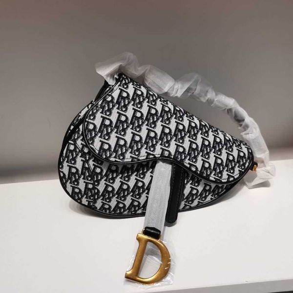 

2021 new saddle bag star same original embroidered canvas shoulder bag ysj