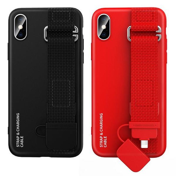 

cell phone pouches p40 pro wrist strap case for huawei shockproof charging cable cover p30 armor coques
