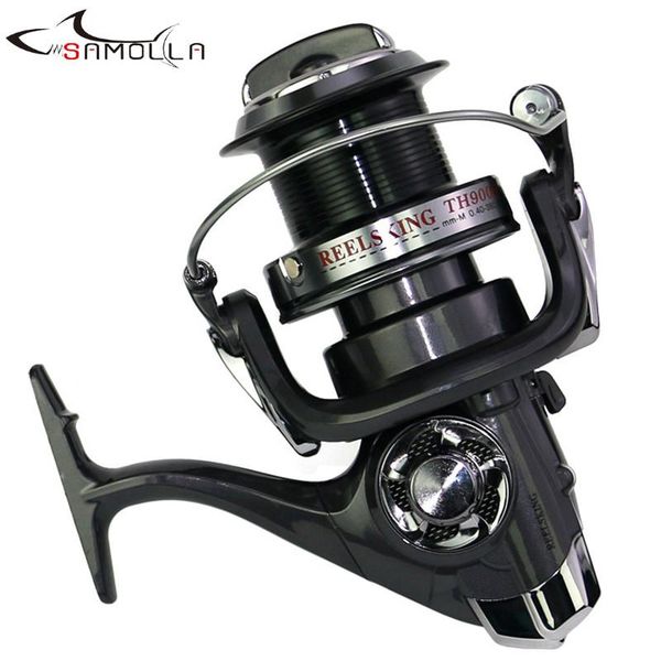 

big spinning fishing reels 14+1 bearing balls reel sea 25kg drag power tackle pesca molinetepescaria baitcasting